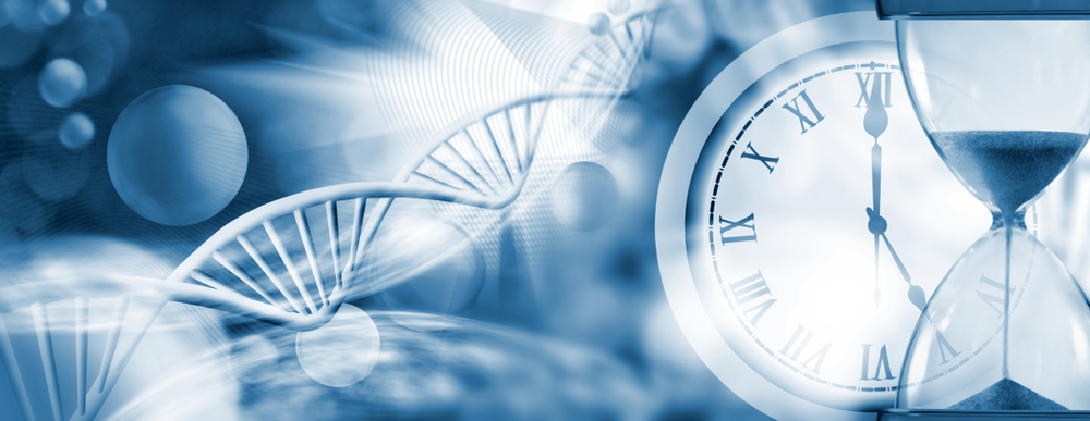 Image of clock and DNA
