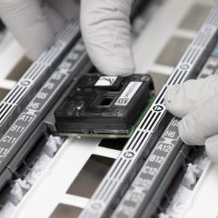 ONT PromethION with flow cell